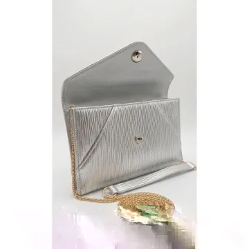 Metallic Crossbody Purse Envelope Chain Mini Evening Handbag